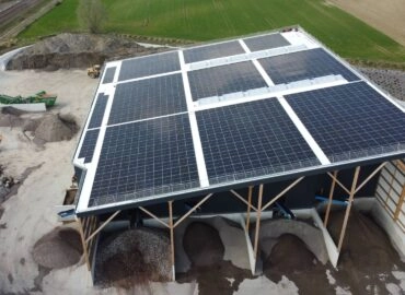 Centrale photovoltaïque réalisée par SUNELIS