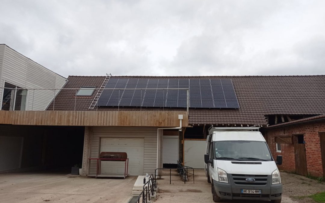 Hangar d’entreprise – Ostreville – 9 kWc