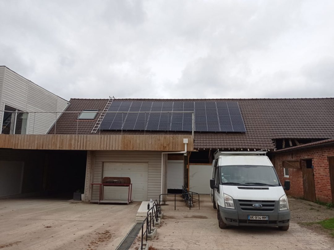 Hangar d’entreprise – Ostreville – 9 kWc