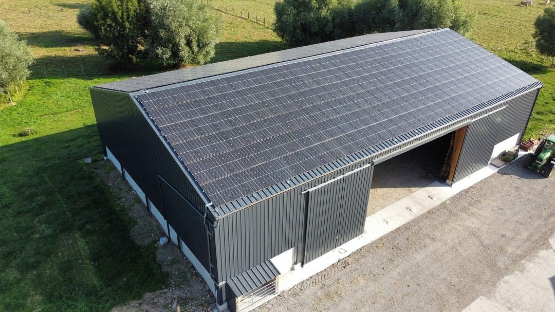 Bâtiment agricole – Lederzeele – 154 kWc