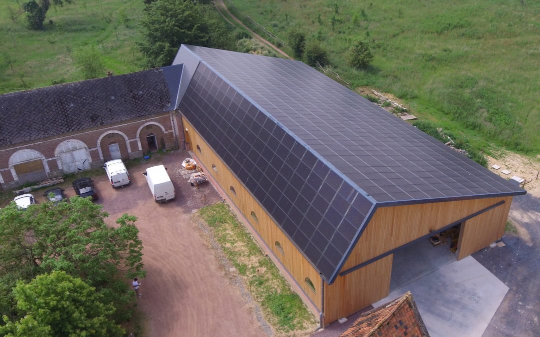Hangar agricole – Valhuon – 159 kWc